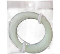 Lenza trasparente per pesca a mosca a lento affondamento con doppi anelli saldati per un facile collegamento del leader e resistenza all'abrasione in ombra leggera 30,5 m (WF-5I (verde chiaro))