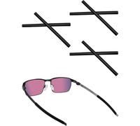 LenzReborn 3 paia di cuscinetti auricolari di ricambio per occhiali Oakley Tincup OX3184/Tincup 0,5 OX5099/Pitchman OX8050/Pitchman R OX8105/Pitchman Asian Fit OX8096/Wheel House RX OX9611, colore