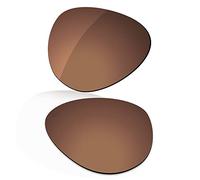 LenzReborn Lente polarizzata di ricambio compatibile con occhiali da sole Ray-Ban RB3026 - Altre opzioni, Marrone Ruggine - Polarizzato, Taglia unica