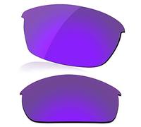 LenzReborn Lente Polarizzata Ricambio per Oakley Bottle Rocket OO9164 Sunglass - Altre opzioni Violetta d'uva - Specchio Polarizzato Taglia unica
