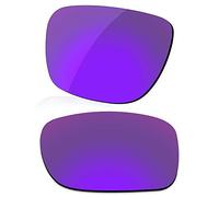 LenzReborn Lente Polarizzata Ricambio per Oakley Holbrook Mix OO9384 - Altre opzioni, Violetta d'uva - Specchio Polarizzato, Taglia unica