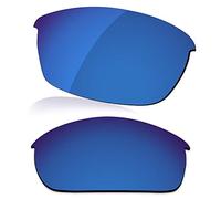 LenzReborn Lenti polarizzate di ricambio per occhiali da sole Oakley Bottle Rocket OO9164 - Altre opzioni, Blu navy - Polarizzato a specchio, Taglia unica