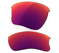 LenzReborn Lenti polarizzate di ricambio per occhiali da sole Oakley Half Jacket 2.0 XL OO9154, viola reale, a specchio, Royal Purple - Polarizzato a specchio, Taglia unica