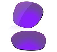 LenzReborn Polarized Lens Replacement for Oakley Latch OO9265 Sunglass - Grape Violet - Polarized Mirrored