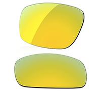 LenzReborn Polarized Lens Replacement for Oakley Straightlink OO9331 Sunglass - Golded Yellow - Polarized Mirrored