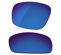 LenzReborn Polarized Lens Replacement for Oakley Straightlink OO9331 Sunglass - Navy Blue - Polarized Mirrored