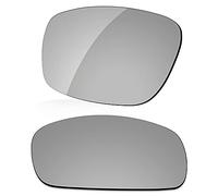 LenzReborn Polarized Lens Replacement for Oakley Straightlink OO9331 Sunglass - Silver Grey - Polarized Mirrored