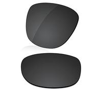 LenzReborn Polarized Lens Replacement for Oakley Trillbe X OO9340 Sunglass - Dark Black - Polarized