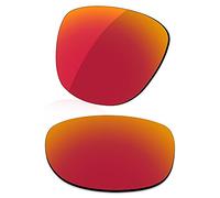 LenzReborn Polarized Lens Replacement for Oakley Trillbe X OO9340 Sunglass - Fire Red - Polarized Mirrored