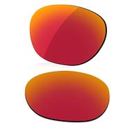 LenzReborn Sostituzione Lente Polarizzata Compatibile con Occhiali Da Sole Ray-Ban RB4187-54 - Più opzioni, Rosso Fuoco - Specchio Polarizzato, Taglia unica