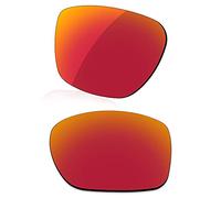 LenzReborn Sostituzione Lente Polarizzata per Occhiali Da Sole Arnette Fastball AN4202 - Più opzioni, Rosso Fuoco - Specchio Polarizzato, Taglia unica