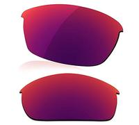 LenzReborn Sostituzione Lente Polarizzata per Occhiali Da Sole Oakley Bottle Rocket OO9164 - Più opzioni, Royal Purple - Polarizzato a specchio, Taglia unica
