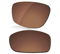 LenzReborn Sostituzione Lente Polarizzata per Occhiali Da Sole Oakley Fives Squared - Più opzioni, Marrone Ruggine - Polarizzato, Taglia unica