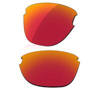 LenzReborn Sostituzione Lente Polarizzata Per Occhiali Da Sole Oakley Frogskins Lite OO9374 - Più opzioni, Rosso Fuoco - Specchio Polarizzato, Taglia unica