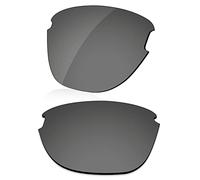 LenzReborn Sostituzione Lente Polarizzata Per Occhiali Da Sole Oakley Frogskins Lite OO9374 - Più opzioni, Nero brillante - Polarizzato a specchio, Taglia unica