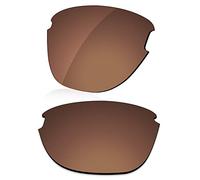 LenzReborn Sostituzione Lente Polarizzata Per Occhiali Da Sole Oakley Frogskins Lite OO9374 - Più opzioni, Marrone Ruggine - Polarizzato, Taglia unica
