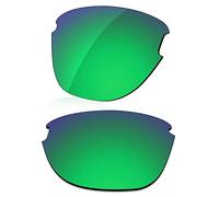 LenzReborn Sostituzione Lente Polarizzata Per Occhiali Da Sole Oakley Frogskins Lite OO9374 - Più opzioni, Verde prato - Polarizzato a specchio, Taglia unica