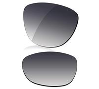 LenzReborn Sostituzione Lente Polarizzata per Occhiali Da Sole Oakley Frogskins OO9013 - Più opzioni, Gradient Grey - Polarizzato, Taglia unica