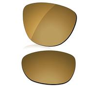 LenzReborn Sostituzione Lente Polarizzata per Occhiali Da Sole Oakley Frogskins OO9013 - Più opzioni, Umber Gold - Polarizzato a specchio, Taglia unica