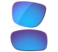 LenzReborn Sostituzione Lente Polarizzata per Occhiali Da Sole Oakley Holbrook Metal OO4123 - Più opzioni, Blu ghiaccio - Polarizzato a specchio, Taglia unica
