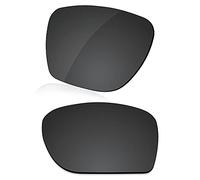 LenzReborn Sostituzione Lente Polarizzata Per Occhiali Da Sole Oakley Sylas OO9448 - Più opzioni, Nero scuro - Polarizzato, Taglia unica