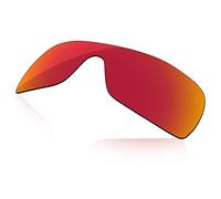 LenzReborn Sostituzione Lente Polarizzata per Occhiali Da Sole Oakley Turbine Rotor OO9307 - Più opzioni, Rosso Fuoco - Specchio Polarizzato, Taglia unica