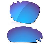 LenzReborn Sostituzione Lenti Polarizzate per Occhiali Da Sole Oakley Jawbone Vented - Più opzioni, Blu ghiaccio - Polarizzato a specchio, Taglia unica