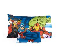 Lenzuola Avengers Marvel singolo completo letto una piazza puro cotone
