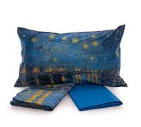 Lenzuola Bassetti Matrimoniale Imagine Completo Letto Notte Stellata cotone 100%