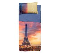 Lenzuola Bassetti Singolo Imagine Completo Letto Paris Forever puro cotone 100%