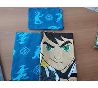 LENZUOLA BEN 10 LETTO SINGOLO 1 POSTO HERMET COMPLETO VARIANTE BLU