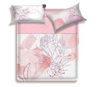 Lenzuola Biancaluna Matrimoniale Miss Terry Completo letto digitale Puro cotone