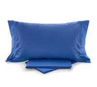 Lenzuola Biancaluna matrimoniale piazza e mezza singolo tinta unita cotone 100%