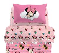 Lenzuola Caleffi completo Disney MINNIE RAINBOW per bambine