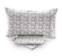 Lenzuola Caleffi Matrimoniale Fantasia Completo Letto 2 piazze puro cotone 100%