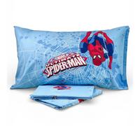 Lenzuola Caleffi Spiderman Power singolo completo letto una piazza cotone 100%
