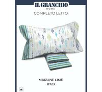 Lenzuola Completo Matrimoniale Il Granchio Stampato Sul Lenzuolo 100% Cotone