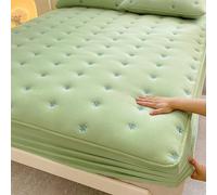 Lenzuola con angoli 150 x 200 + 30 cm con federa in morbido cotone elasticizzato a 4 vie, non si restringe e non scolorisce