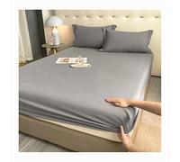 Lenzuola con angoli extra profondi King Size Traspirante Raffreddamento Lusso Facile da pulire Copriletti lavabili Lenzuolo inferiore confortevole premium in microfibra di poliestere (Color : D, Size