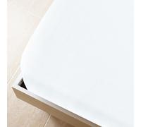 Lenzuola con Angoli Jersey 2pz Bianche 100x200 cm Cotone