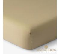 Lenzuola con angoli Maxi King, in 100% di cotone, 200x200 Maestri Cotonieri