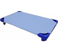 Lenzuola con angoli per lettino per bambini, per asilo nido, scuola materna, misura 4, anelli elastici agli angoli, 100% cotone, morbide lenzuola per la cura del bambino, confezione da 24, colore