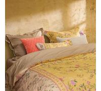 Lenzuola-copriletto Matrimoniale PIP STUDIO Bhodi Flower giallo