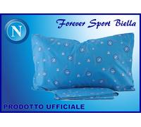 LENZUOLA COTONE SSC NAPOLI UFFICIALE singolo - 1 piazza 1/2 & matrimoniale