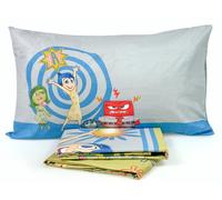Lenzuola Disney Inside Out singolo completo letto una piazza cotone 100%