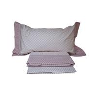 Lenzuola flanella 1 piazza e mezza Set letto invernale Linea Scira GENOVA Var. 2