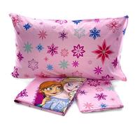 Lenzuola Frozen Elsa Anna Singolo Piazza e Mezza Completo Letto Puro Cotone 100%