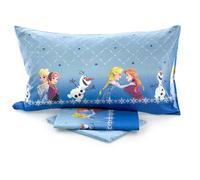 Lenzuola Frozen Elsa e Anna Disney singolo completo letto una piazza cotone 100%