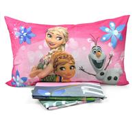 Lenzuola Frozen singolo Completo Letto Elsa Anna Disney una piazza cotone 100%