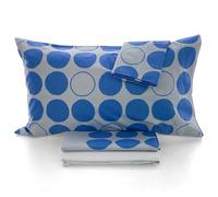 Lenzuola Gabel Bubbles matrimoniale completo letto due piazze puro cotone 100%